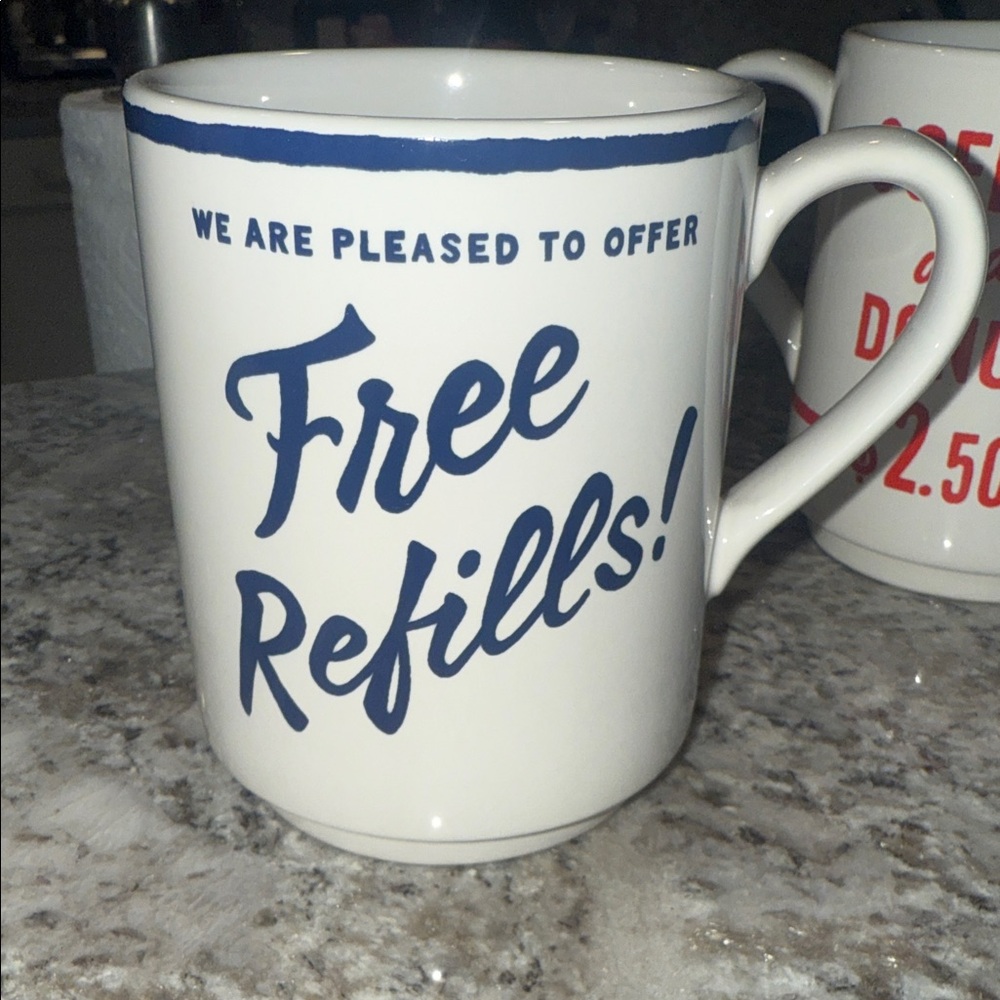 Kate Spade Lenox Free Refills Mug